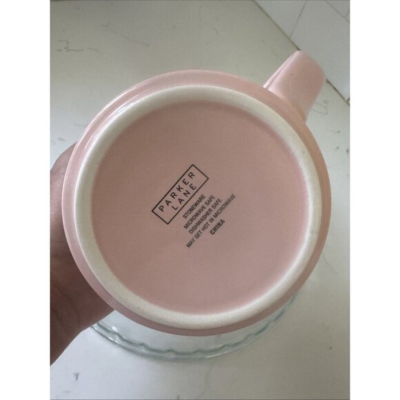 CAT MOM Coffee Mug Parker Lane Stoneware Pink - Picture 9 of 9